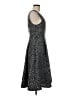 ModCloth 100% Polyester Tweed Gray Casual Dress Size 8 - photo 4