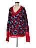 Coach Animal Print Red Pullover Sweater Size M - photo 1