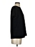 J.Crew 100% Polyester Black Short Sleeve Top Size 4 - photo 4