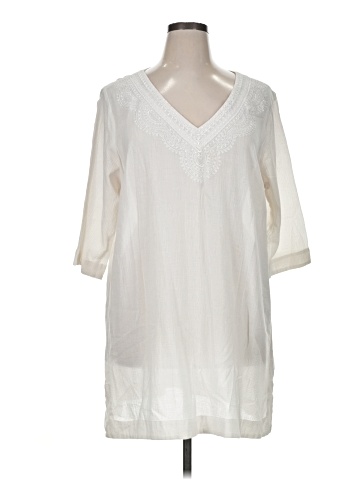Lands' End 3/4 Sleeve Blouse (view 1)