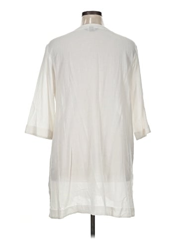 Lands' End 3/4 Sleeve Blouse (view 2)