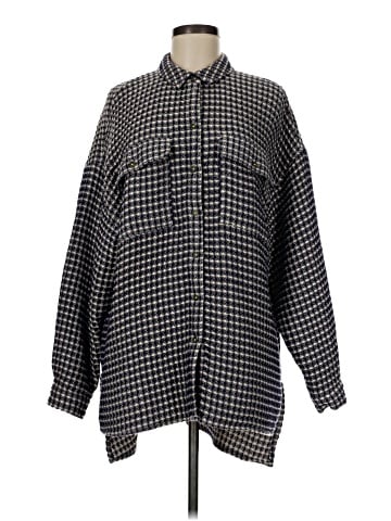 BDG Long Sleeve Button-Down Shirt (view 1)