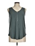 Green Envelope Gray Sleeveless Top Size M - photo 1