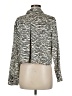 Zara Animal Print Ivory Long Sleeve Blouse Size M - photo 2