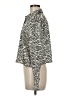 Zara Animal Print Ivory Long Sleeve Blouse Size M - photo 5