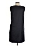 Theory 100% Polyester Solid Black Casual Dress Size S - photo 2