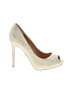 Badgley Mischka Ivory Heels Size 6 - photo 1