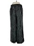 Candie's 100% Rayon Stripes Silver Casual Pants Size S - photo 2