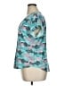 L.L.Bean Teal Short Sleeve Blouse Size XL (petite) - photo 5