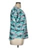 L.L.Bean Teal Short Sleeve Blouse Size XL (petite) - photo 4