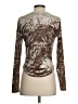 Free People Brown Long Sleeve Top Size XS - photo 2