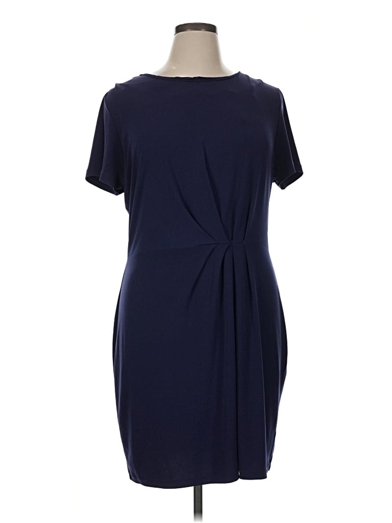 Pre-owned Charming Charlie Casual Dress In Blue