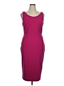 betsey johnson scoop neck sleeveless crepe midi dress Betsey Johnson Scoop Neck Sleeveless Crepe Pink Midi Dress Sz 6 NWT