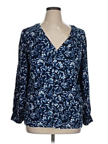 Style&Co Long Sleeve Blouse (view 1)