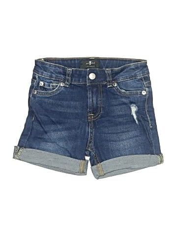7 For All Mankind Denim Shorts (view 1)