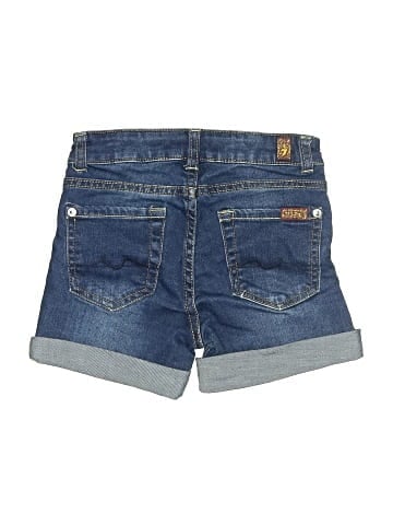7 For All Mankind Denim Shorts (view 2)