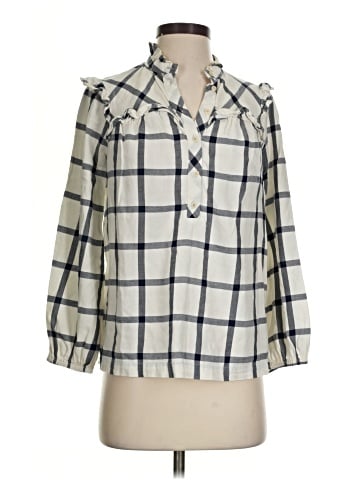 J.Crew 3/4 Sleeve Blouse (view 1)