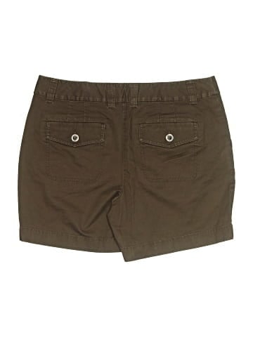 Ann Taylor Factory Khaki Shorts (view 2)