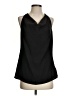 W by Worth 100% Silk Black Sleeveless Silk Top Size 4 - photo 1