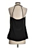 W by Worth 100% Silk Black Sleeveless Silk Top Size 4 - photo 2