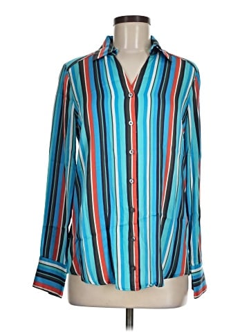 Etcetera Long Sleeve Button-Down Shirt (view 1)
