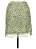 Shein 100% Polyester Paisley Green Casual Skirt Size 6 - photo 2