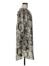Peyton Jensen 100% Polyester Silver Casual Dress Size M - photo 4