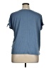 Max Studio Blue Short Sleeve T-Shirt Size 1X - photo 2
