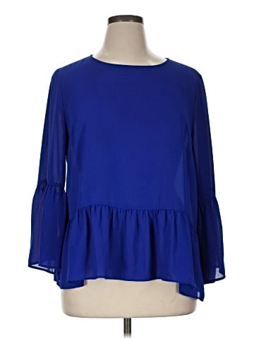 J.Crew Factory Store 3/4 Sleeve T-Shirt (view 1)