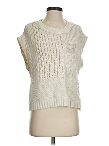 Madewell Patchwork Sweater Vest (view 1)