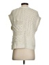 Madewell Ivory Patchwork Sweater Vest Size S - photo 2
