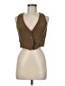 Sincerely Jules 100% Polyester Brown Vest Size M - photo 1