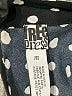 Free Press 100% Polyester Polka Dots Black Short Sleeve Blouse Size M - photo 7