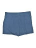 DKNY Solid Blue Athletic Shorts Size L - photo 2