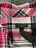 Talbots 100% Cotton Plaid Pink Long Sleeve Button-Down Shirt Size 12 - photo 7