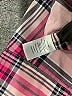 Talbots 100% Cotton Plaid Pink Long Sleeve Button-Down Shirt Size 12 - photo 8