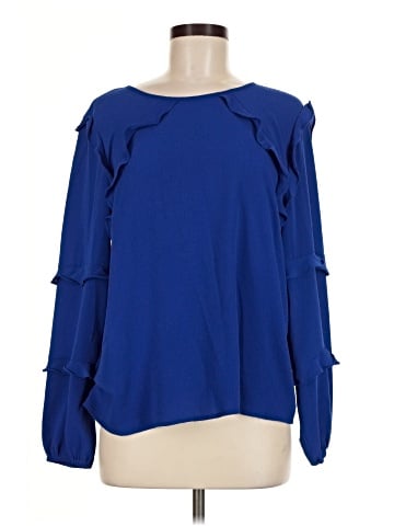 CeCe Long Sleeve Blouse (view 1)