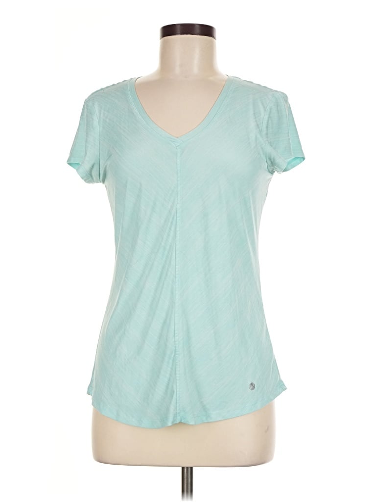 Pre-owned Bally Total Fitness Active T-shirt In Teal
