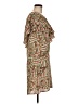 MICHAEL Michael Kors 100% Polyester Print Brown Casual Dress Size M - photo 4