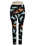 Lularoe Print Blue Leggings Size 1X (Tall & Curvy) - photo 1