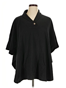 Woman Within Poncho