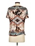 Shein Brown Short Sleeve Top Size 4 - photo 2