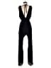 Blue Blush Solid Black Jumpsuit Size S - photo 2