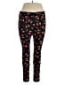 Lularoe Print Black Casual Pants Size 1X (Tall & Curvy) - photo 1