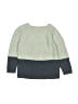 Miniclasix 100% Cotton Color Block Green Pullover Sweater 6-9 MO / 9 MO - photo 2