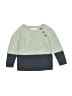 Miniclasix 100% Cotton Color Block Green Pullover Sweater 6-9 MO / 9 MO - photo 1