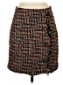 JOA 100% Polyester Tweed Multi Color Brown Casual Skirt Size S - photo 1