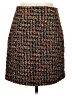 JOA 100% Polyester Tweed Multi Color Brown Casual Skirt Size S - photo 2