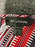 St. John Red Short Sleeve Blouse Size L - photo 7