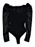 A. Peach Black Bodysuit Size S - photo 2